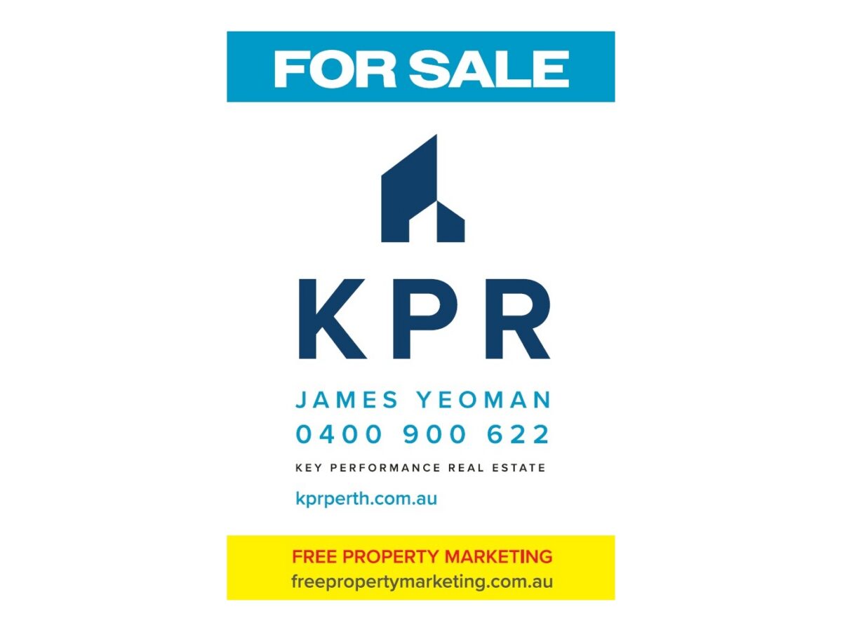 Extra large KPR for sale sign
