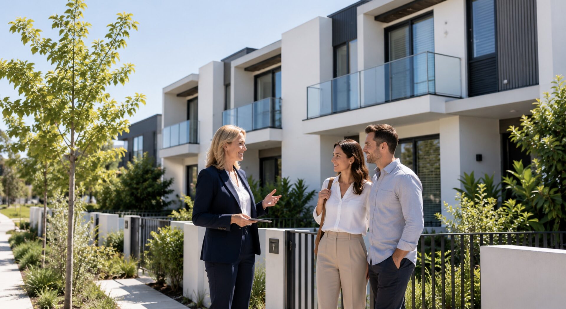 Buyers welcomed at a Perth townhouse complex